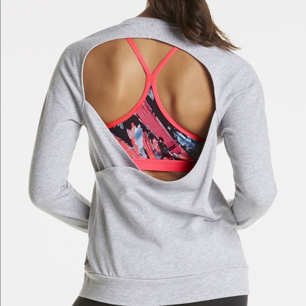 Fabletics Ginger Pullover Crewneck Sweatshirt